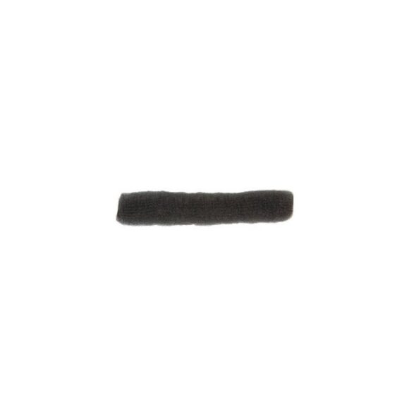 Knotenrolle schwarz mit Druckknopf